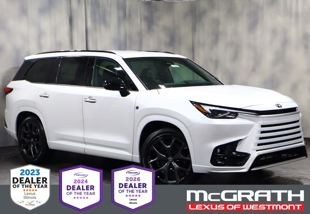 White (Wind Chill Pearl) 2026 Lexus TX Hybrid 500h F SPORT Performance Premium AWD SUV / Crossover All-Wheel Drive 6-Speed Automatic