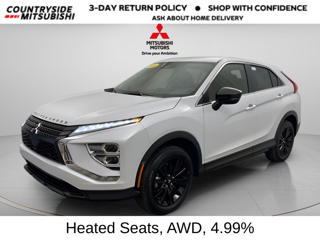 Diamond White 2026 Mitsubishi Eclipse Cross LE S-AWC SUV / Crossover All-Wheel Drive Continuously Variable Transmission