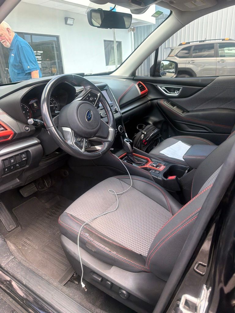 Crystal Black Silica 2021 Subaru Forester Sport Crossover AWD SUV / Crossover All-Wheel Drive Continuously Variable Transmission