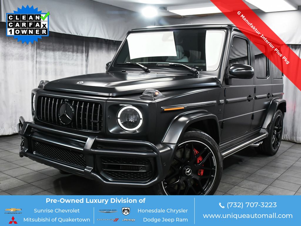 MANUFAKTUR Night Black Magno 2022 Mercedes-Benz G-Class AMG G 63 4MATIC SUV / Crossover All-Wheel Drive 9-Speed Automatic