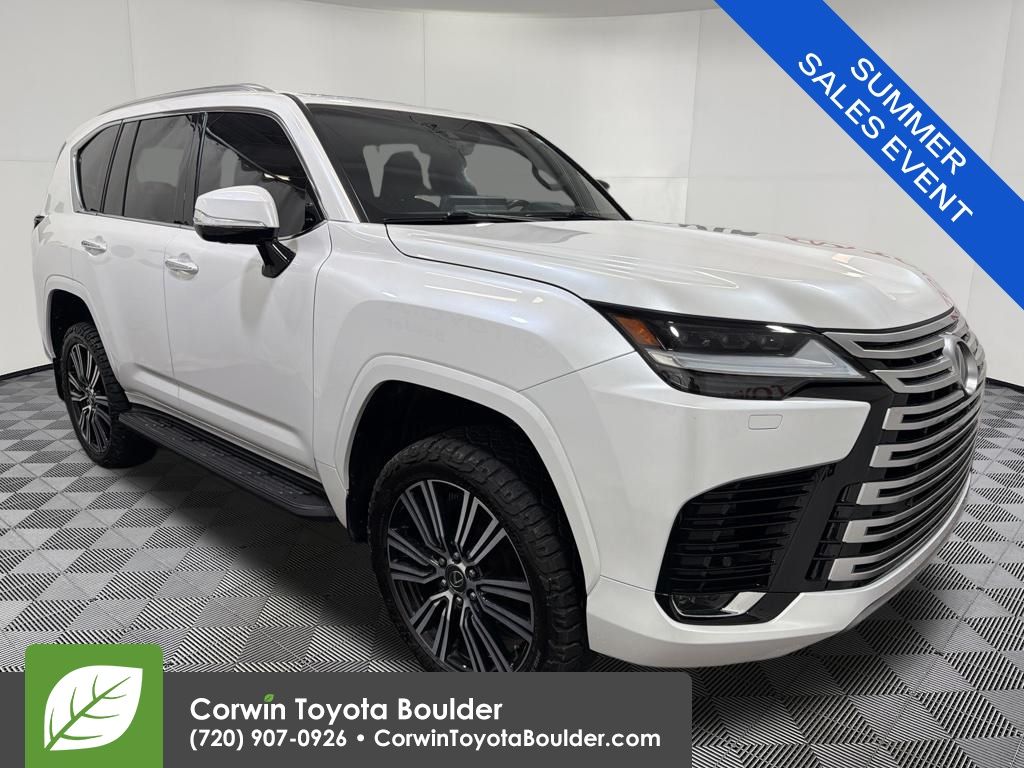 Eminent White Pearl 2024 Lexus LX SUV / Crossover All-Wheel Drive Automatic