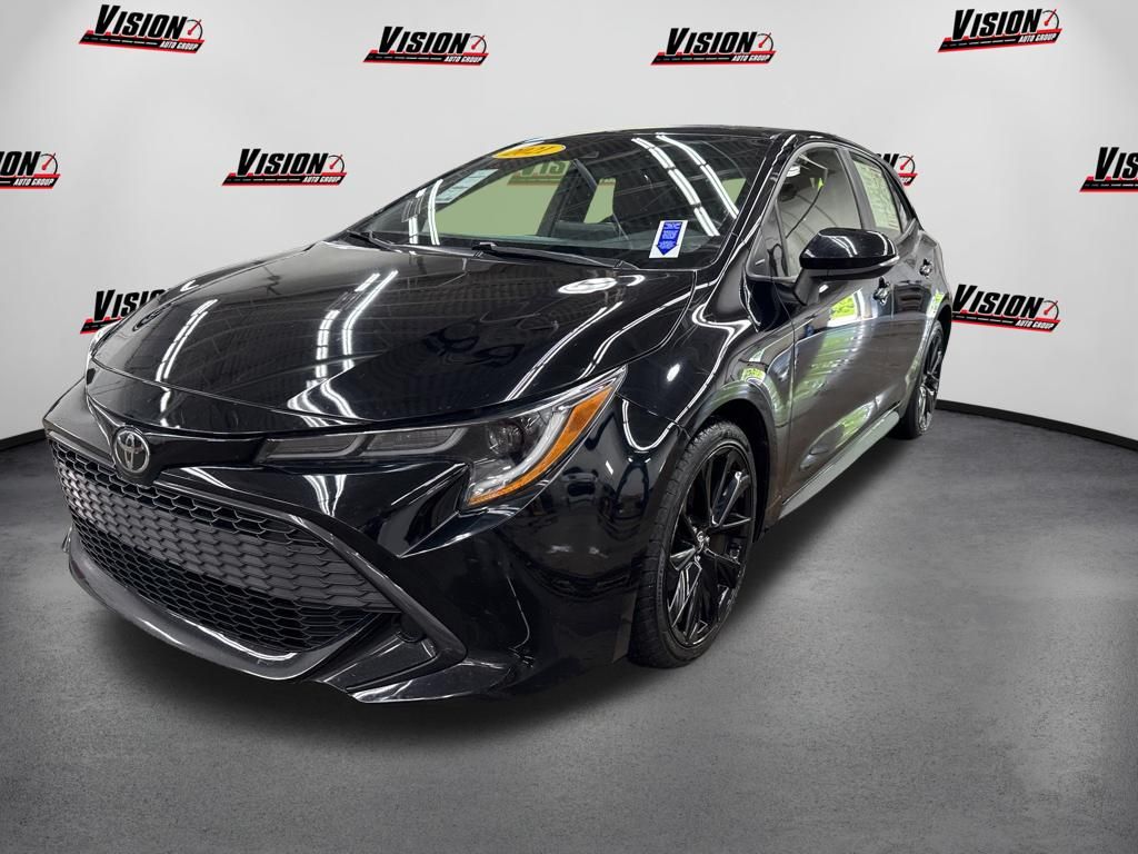 Midnight Black Metallic 2021 Toyota Corolla Hatchback SE Nightshade Edition FWD Hatchback Front-Wheel Drive Continuously Variable Transmission