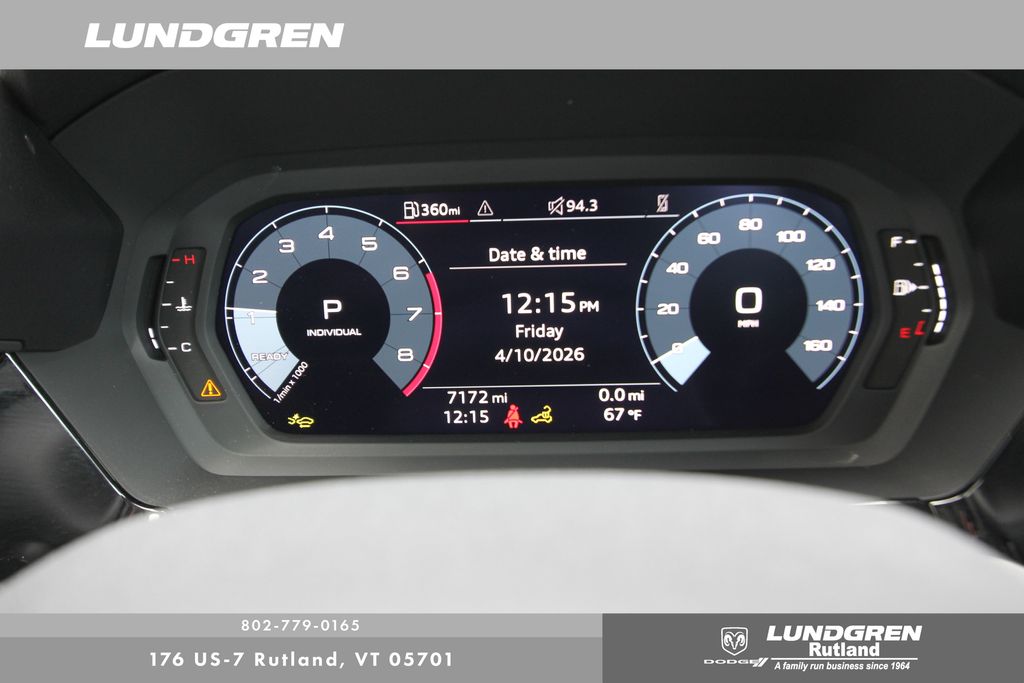 Used 2025 Audi A3 Sedan