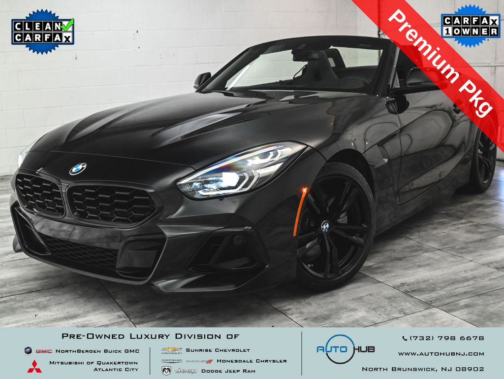 Black Sapphire Metallic 2026 BMW Z4 Convertible Rear-Wheel Drive 8-Speed Automatic