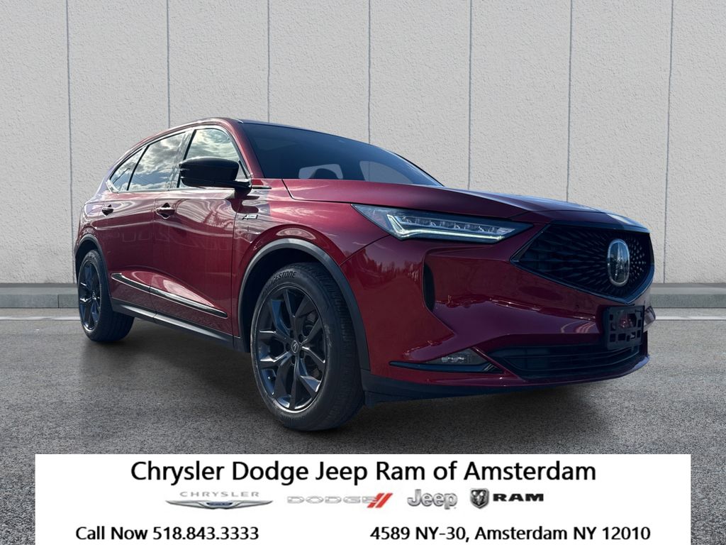 Red 2023 Acura MDX SH-AWD with A-SPEC Package SUV / Crossover All-Wheel Drive Automatic