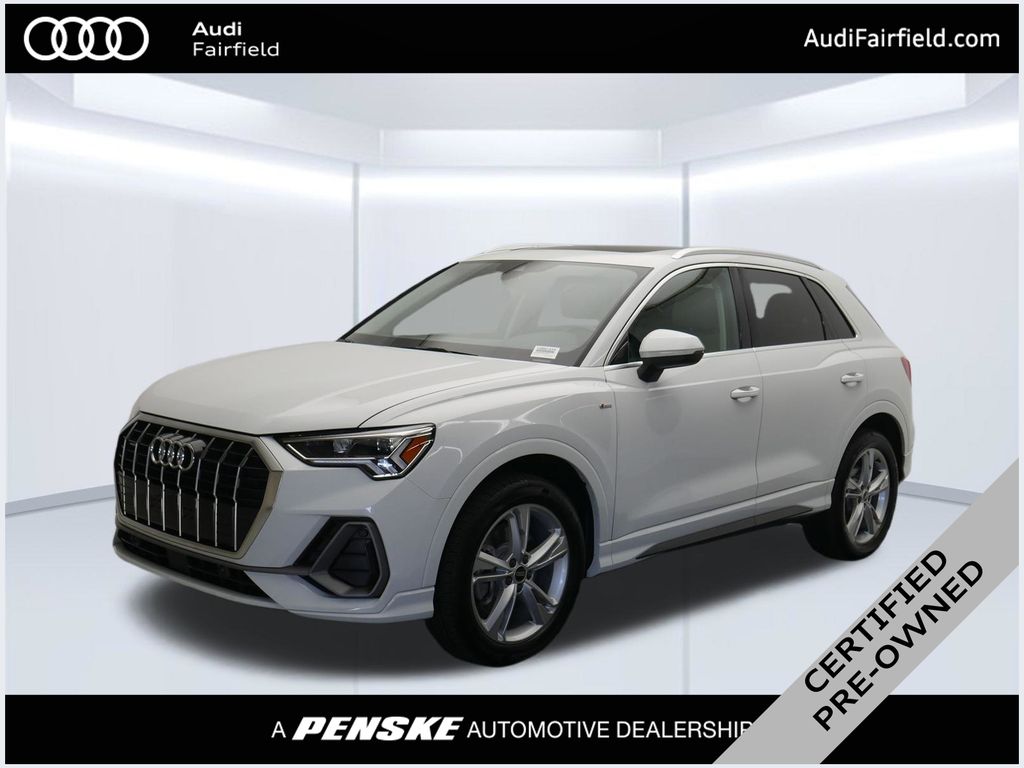 Glacier White Metallic 2021 Audi Q3 SUV / Crossover All-Wheel Drive 8-Speed Automatic