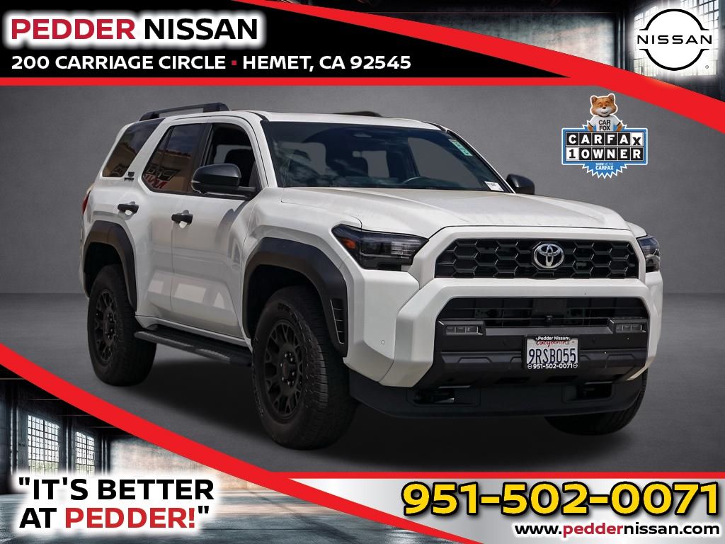 Ice 2025 Toyota 4Runner SUV / Crossover Four-Wheel Drive 8-Speed Automatic