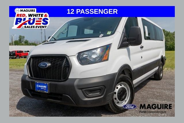 Oxford White 2024 Ford Transit Passenger Van Rear-Wheel Drive 
