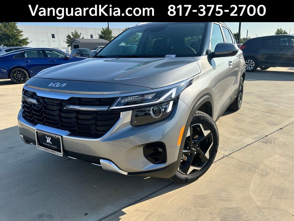 Steel Gray 2026 Kia Seltos EX FWD SUV / Crossover Front-Wheel Drive Continuously Variable Transmission