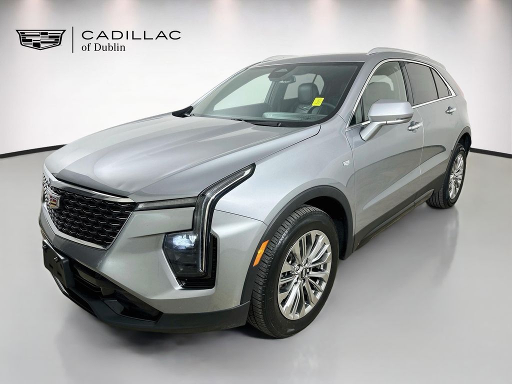 Argent Silver Metallic 2024 Cadillac XT4 SUV / Crossover Front-Wheel Drive 9-Speed Automatic