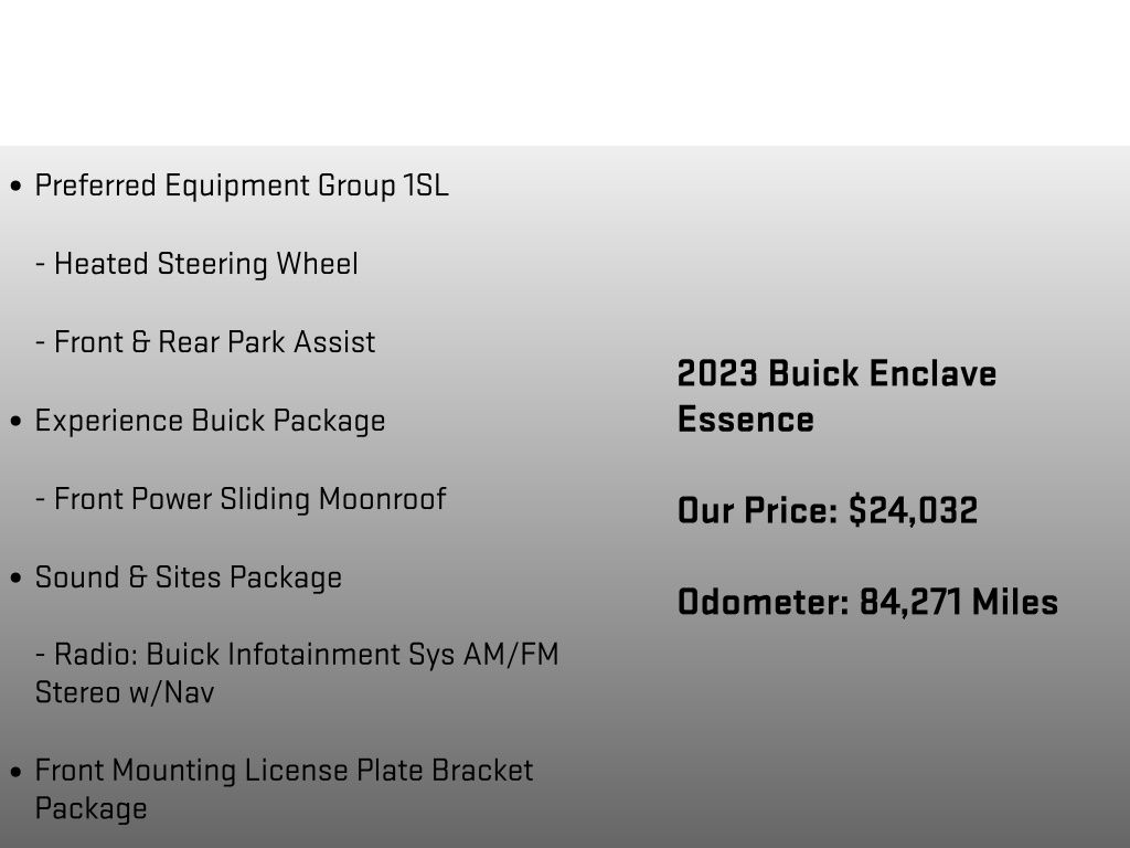 2023 Buick Enclave Essence - 5