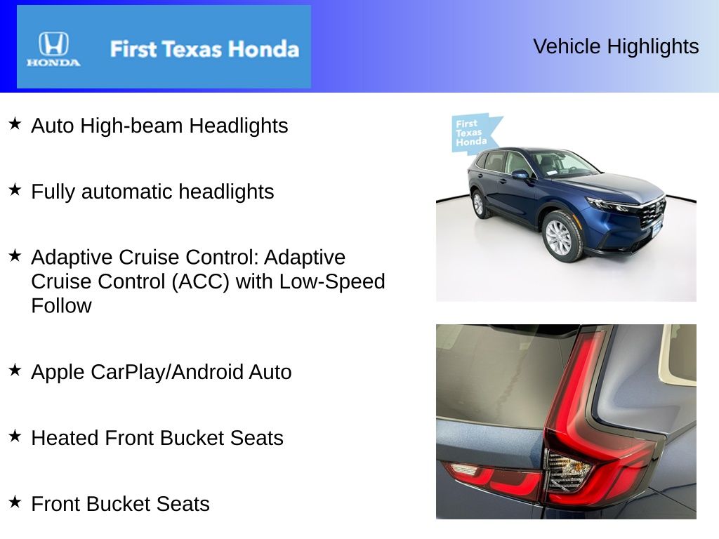 Used Car 2025 Honda Cr-v  Ex For Sale Under $35,000 In Austin, Texas