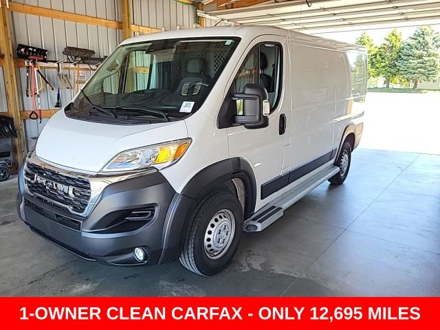 Bright White Clearcoat 2025 RAM ProMaster Van Front-Wheel Drive 9-Speed Automatic
