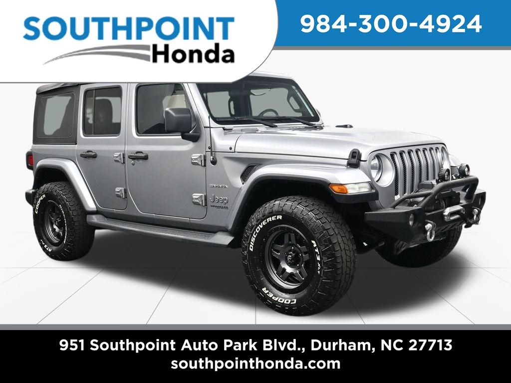 Billet Silver Metallic Clearcoat 2020 Jeep Wrangler SUV / Crossover Four-Wheel Drive 8-Speed Automatic