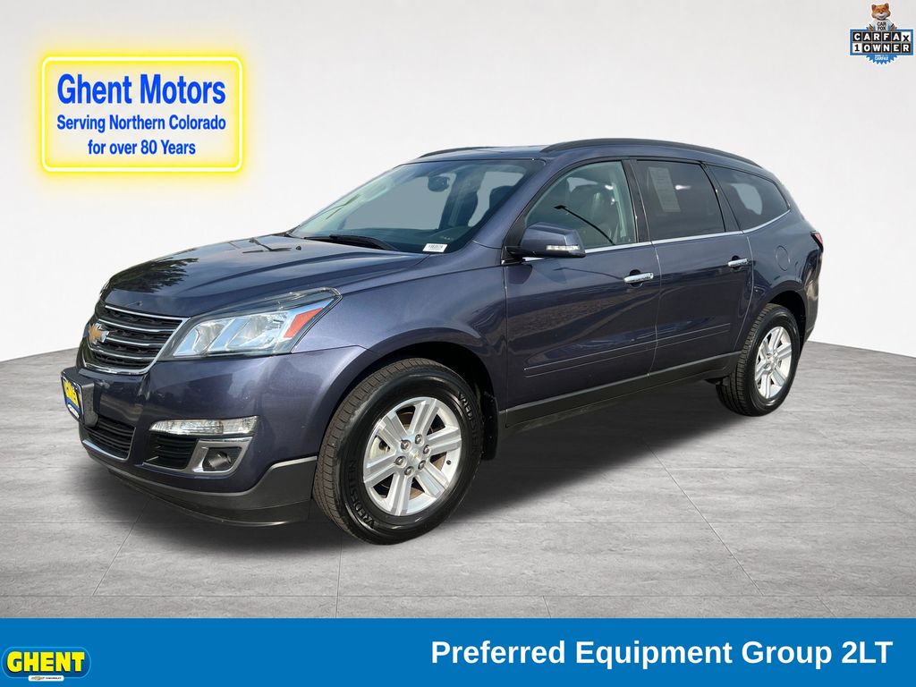 Atlantis Blue Metallic 2014 Chevrolet Traverse SUV / Crossover All-Wheel Drive 6-Speed Automatic