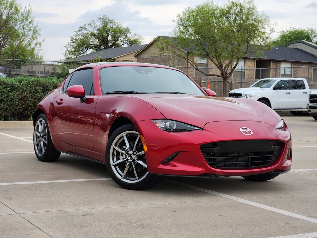 Soul Red Crystal Metallic 2023 Mazda MX-5 Miata RF Grand Touring RWD Convertible Rear-Wheel Drive 6-Speed Manual