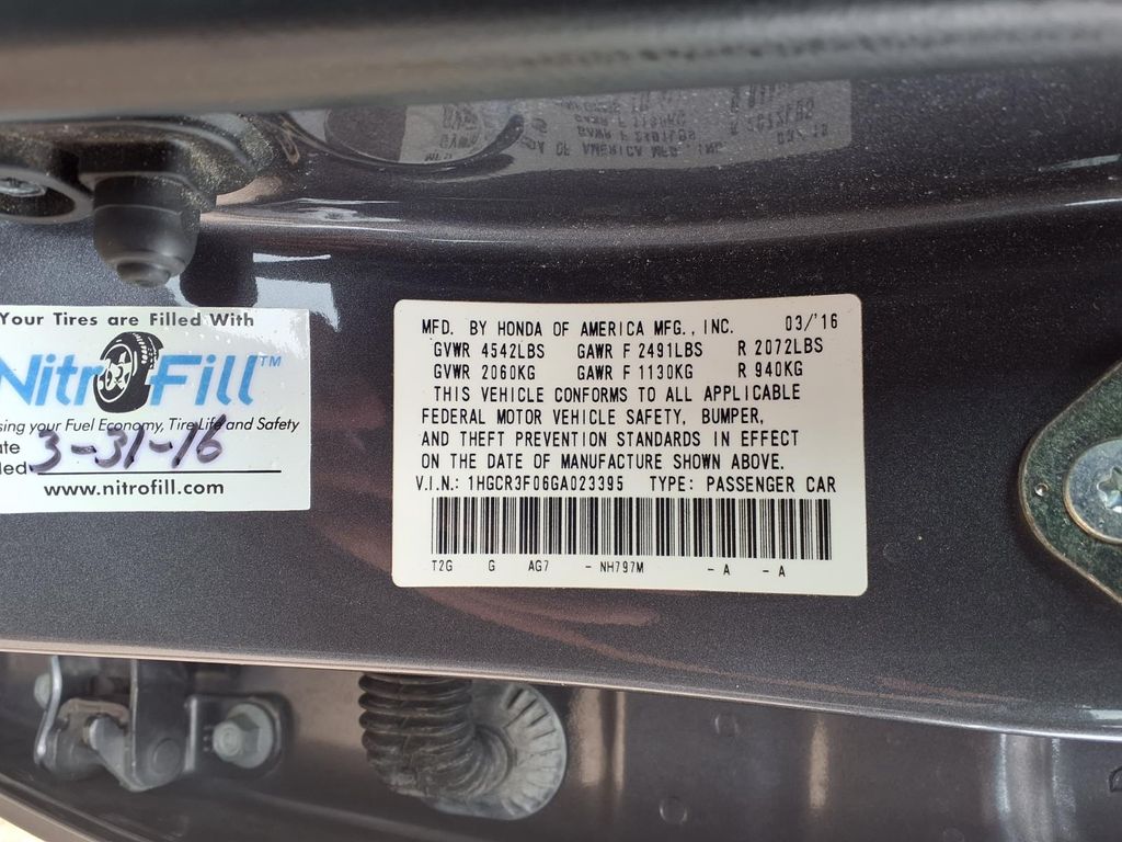2016 Honda Accord EX-L  at Cook Ford