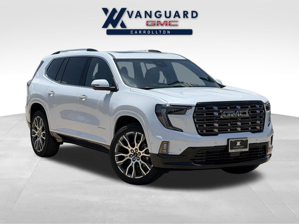 Glacier White Tricoat 2026 GMC Acadia SUV / Crossover Four-Wheel Drive 8-Speed Automatic