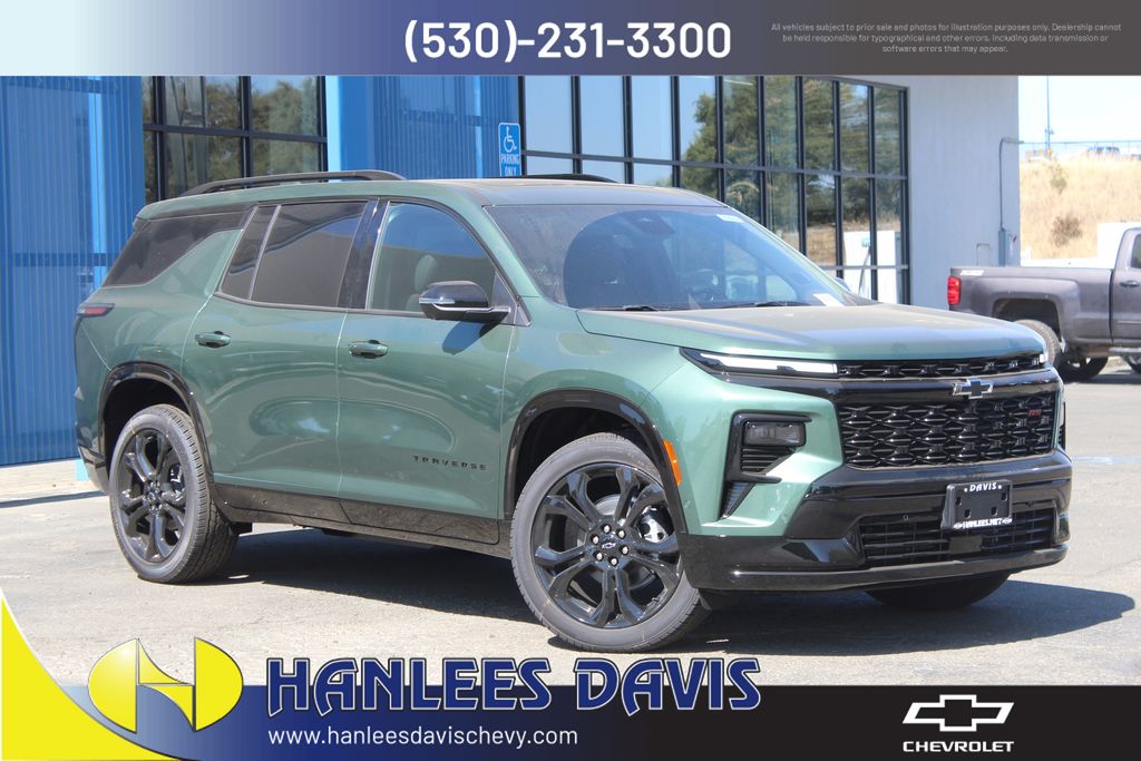 Trillium Green Metallic 2027 Chevrolet Traverse SUV / Crossover Four-Wheel Drive 8-Speed Automatic