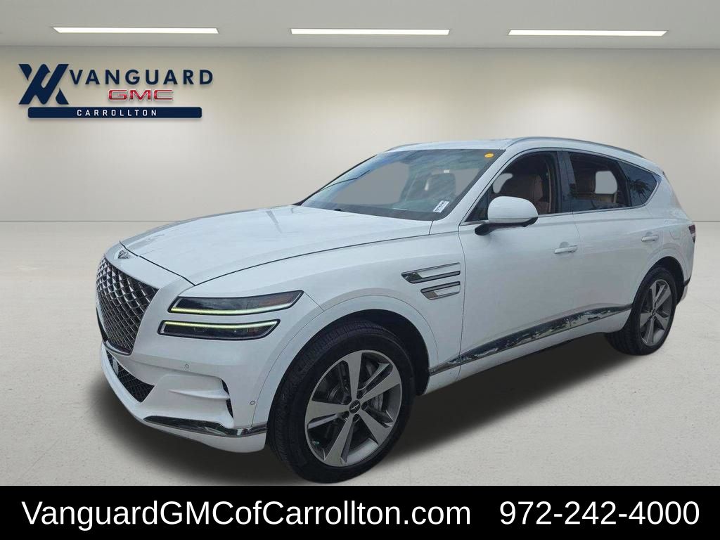 Uyuni White 2021 Genesis GV80 SUV / Crossover  8-Speed Automatic