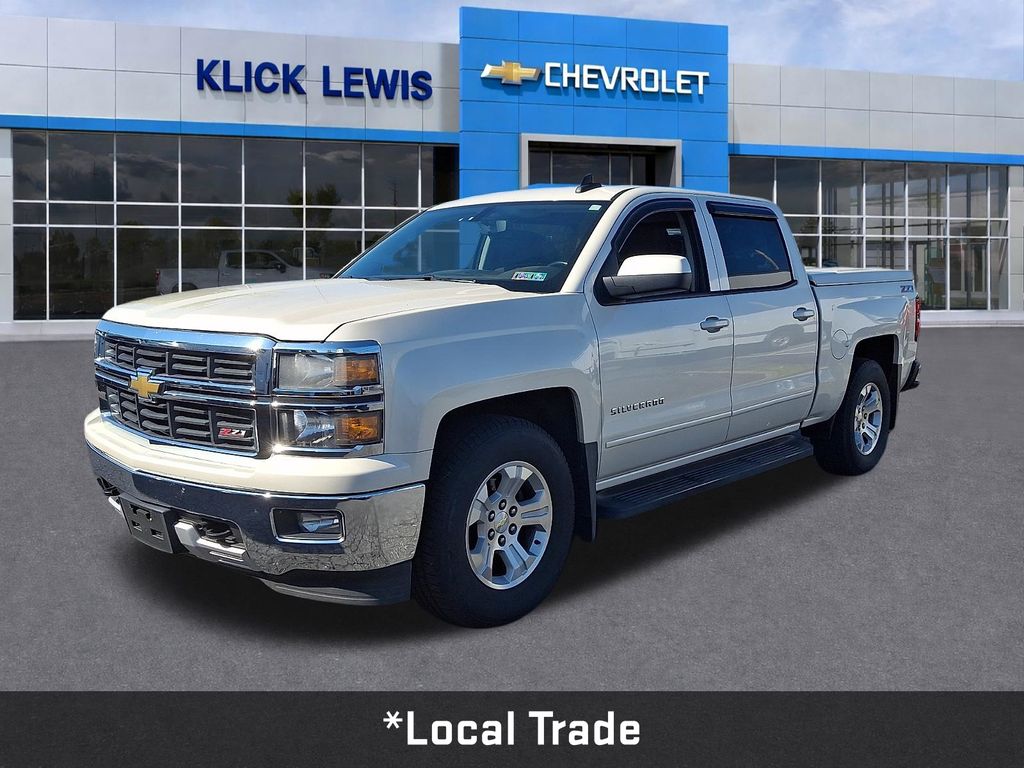 2015 Chevrolet Silverado 1500 LT White at Phil Fitts Ford