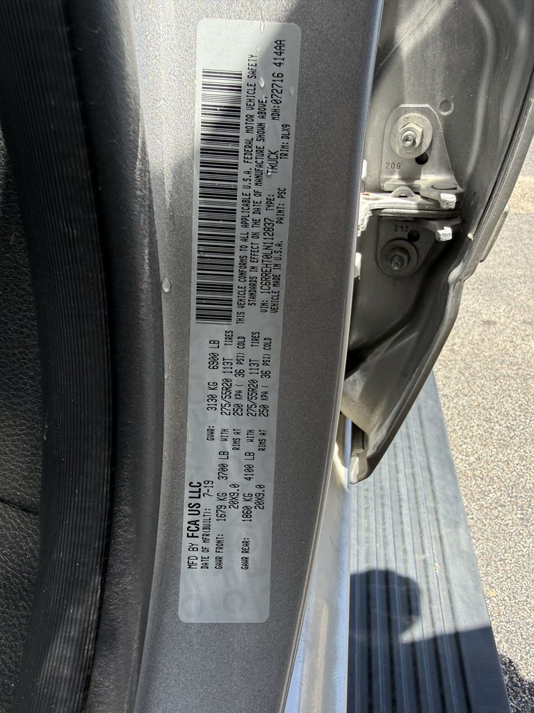 2020 Ram 1500 Limited Silver at Cook Ford