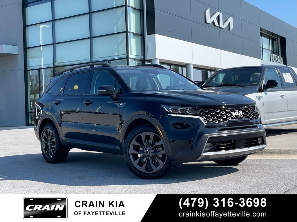 Ebony Black 2023 Kia Sorento SUV / Crossover All-Wheel Drive 8-Speed Dual Clutch
