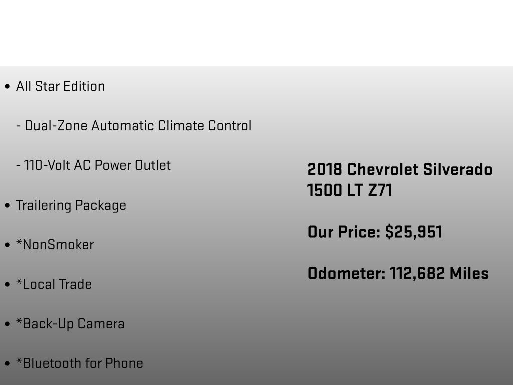 2018 Chevrolet Silverado 1500 LT Gray at John Sisson Motors