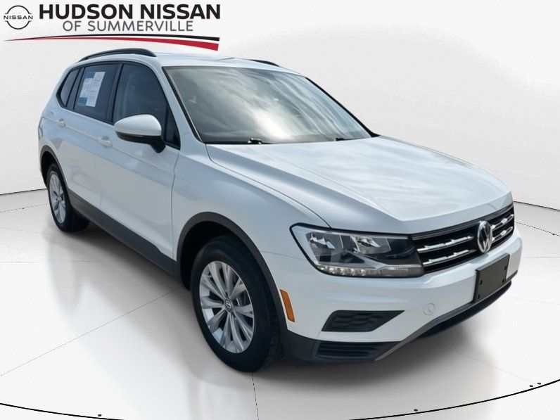 2019 Pure White Volkswagen Tiguan 2.0T S FWD SUV
