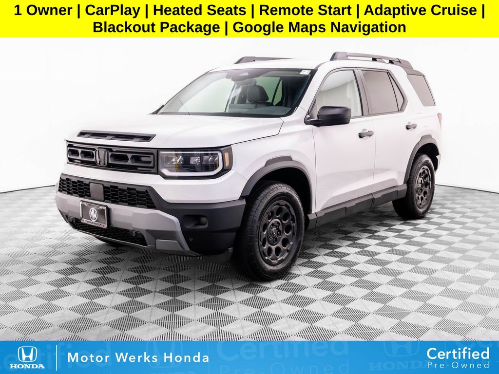 Platinum White Pearl 2026 Honda Passport SUV / Crossover All-Wheel Drive Automatic