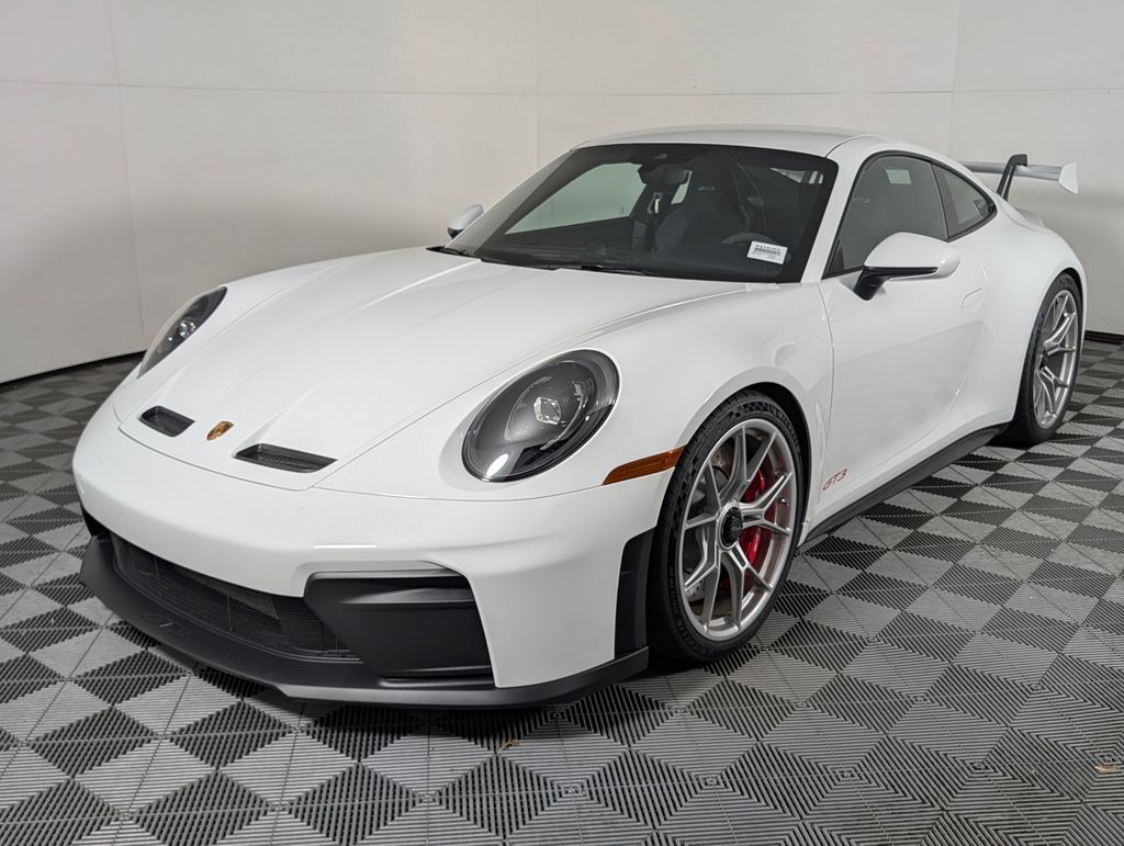 White 2026 Porsche 911 Coupe Rear-Wheel Drive 7-Speed Automatic