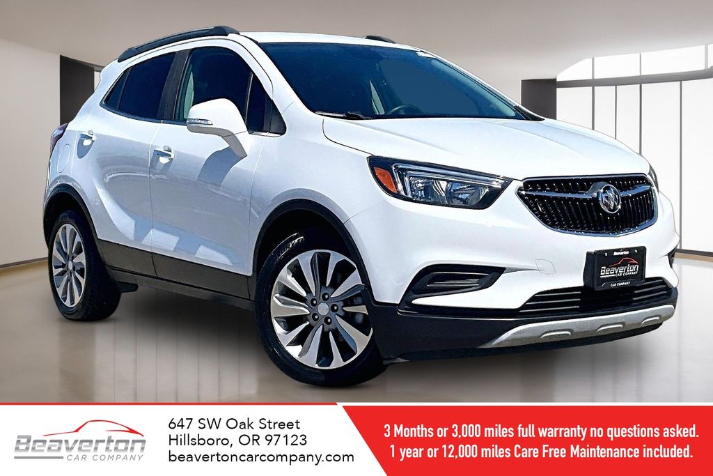 Summit White 2019 Buick Encore SUV / Crossover Front-Wheel Drive 6-Speed Automatic Overdrive