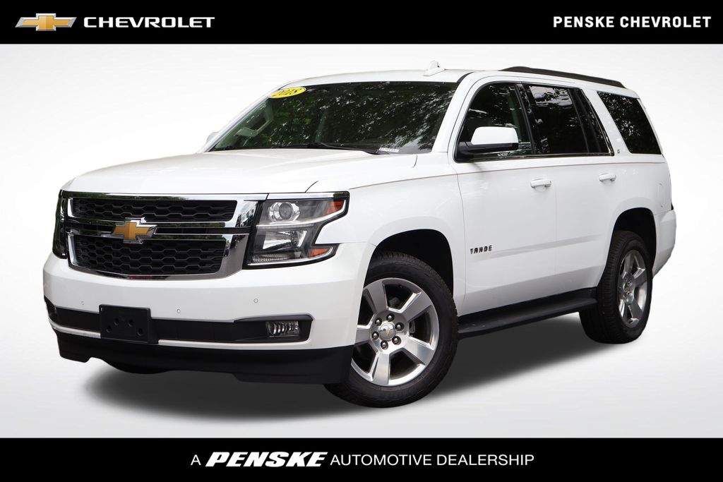 Summit White 2018 Chevrolet Tahoe LT 4WD SUV / Crossover Four-Wheel Drive 6-Speed Automatic Overdrive