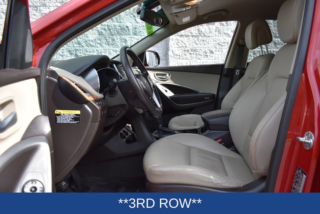 2015 Regal Red Pearl Hyundai Santa Fe GLS AWD SUV