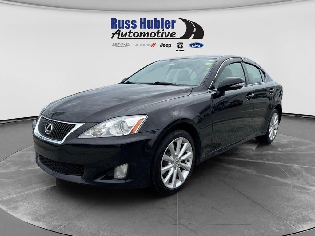 Black 2009 Lexus IS 250 AWD Sedan All-Wheel Drive 6-Speed Automatic