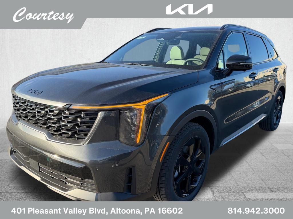 Interstellar Gray 2026 Kia Sorento Hybrid SUV / Crossover All-Wheel Drive 6-Speed Automatic