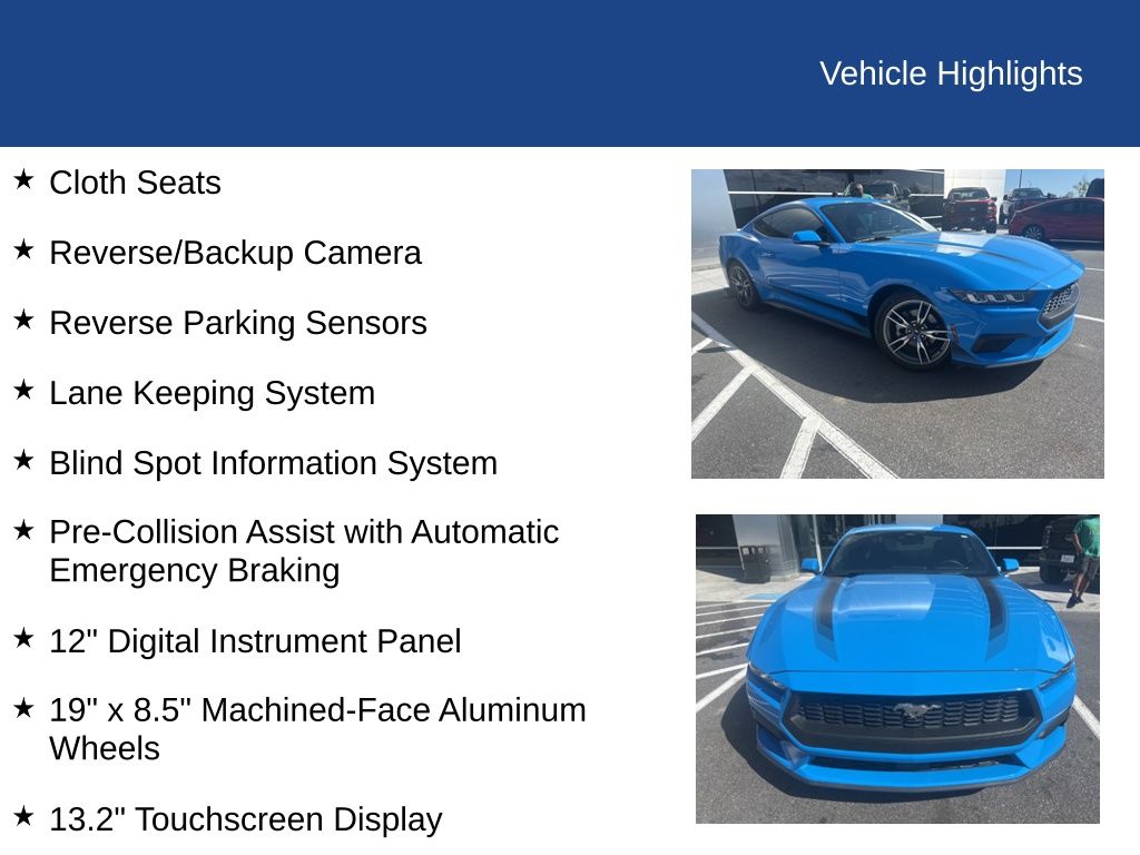 2024 Ford Mustang EcoBoost Fastback