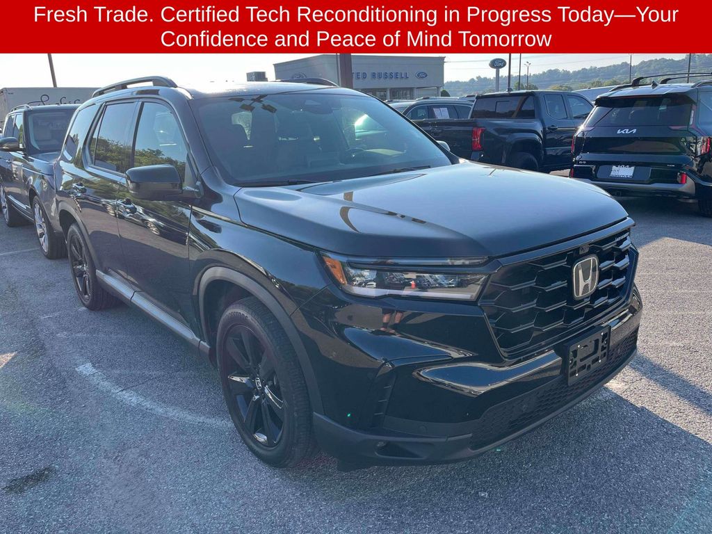 Black 2025 Honda Pilot SUV / Crossover All-Wheel Drive Automatic