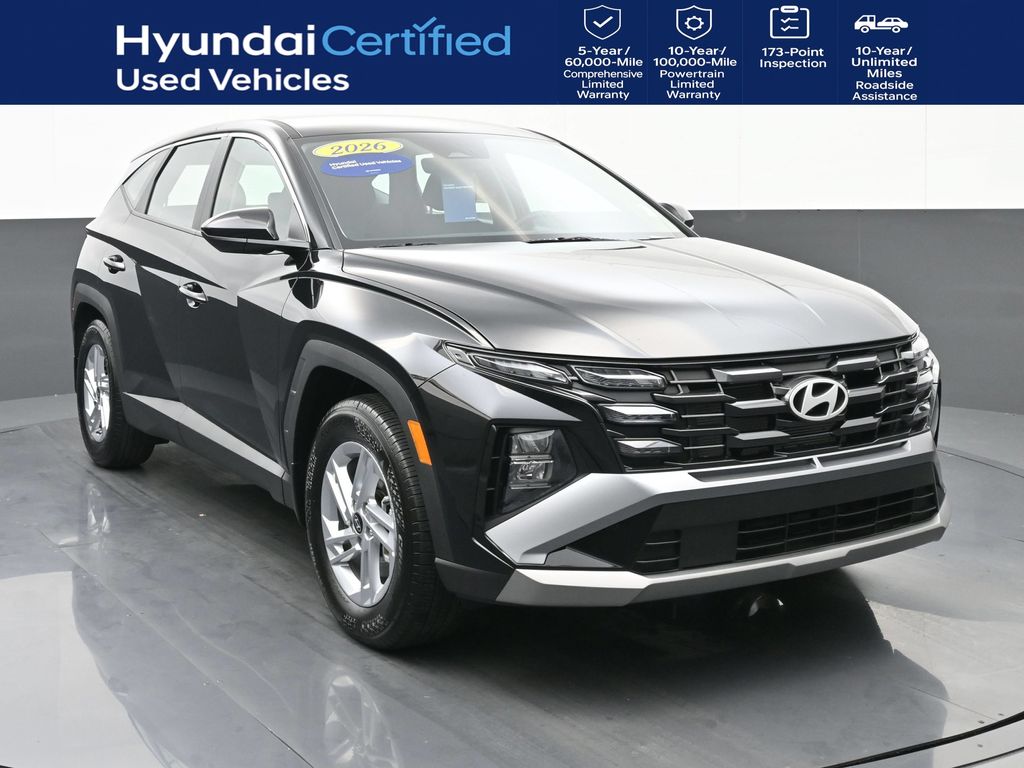 Phantom Black 2026 Hyundai Tucson SUV / Crossover Front-Wheel Drive 8-Speed Automatic
