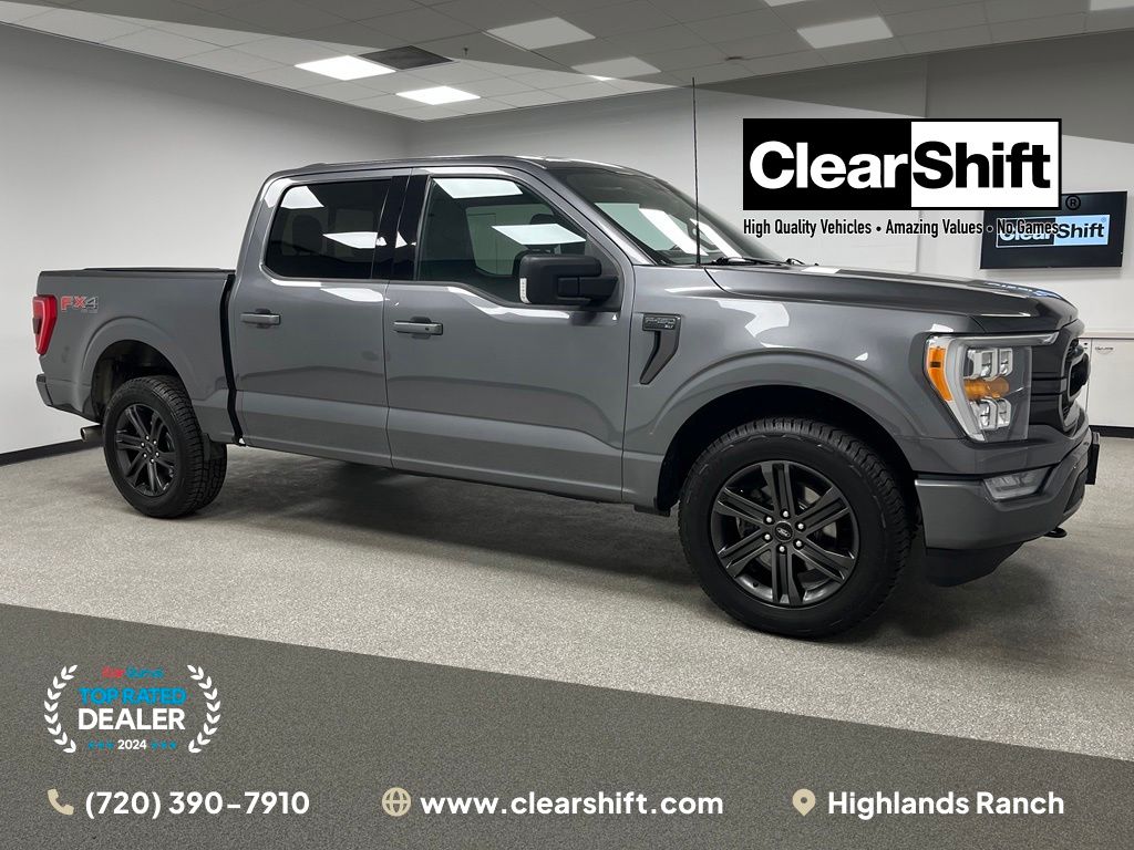 Carbonized Gray Metallic 2021 Ford F-150 Pickup Truck Four-Wheel Drive 10-Speed Automatic