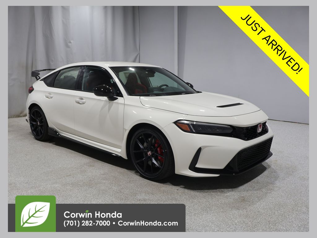 Championship White 2026 Honda Civic Type R Hatchback Front-Wheel Drive 6-Speed Manual
