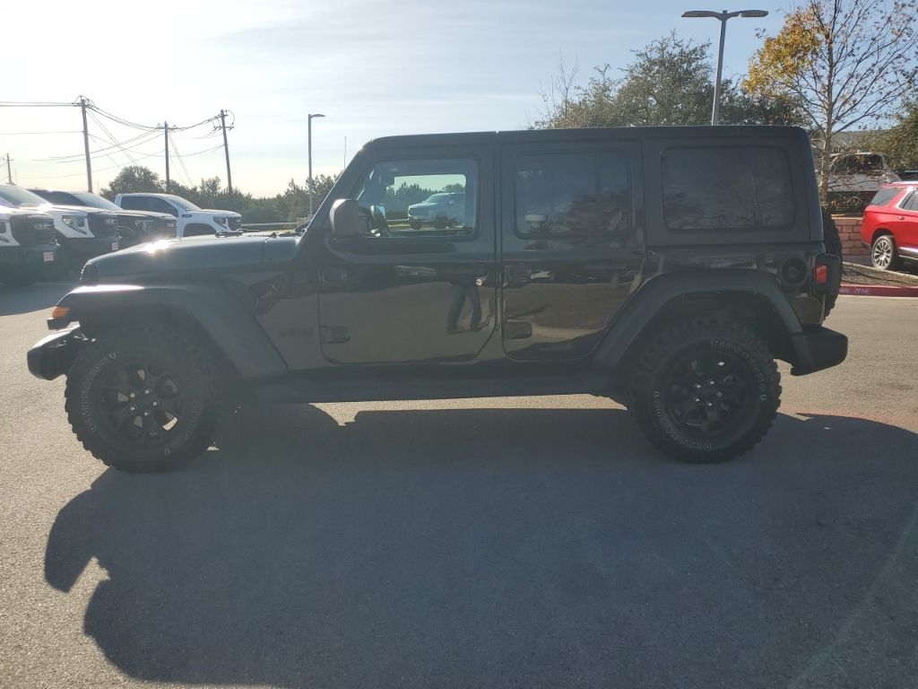 Used Car 2022 Jeep Wrangler  Unlimited Willys For Sale Under $30,000 In Austin, Texas