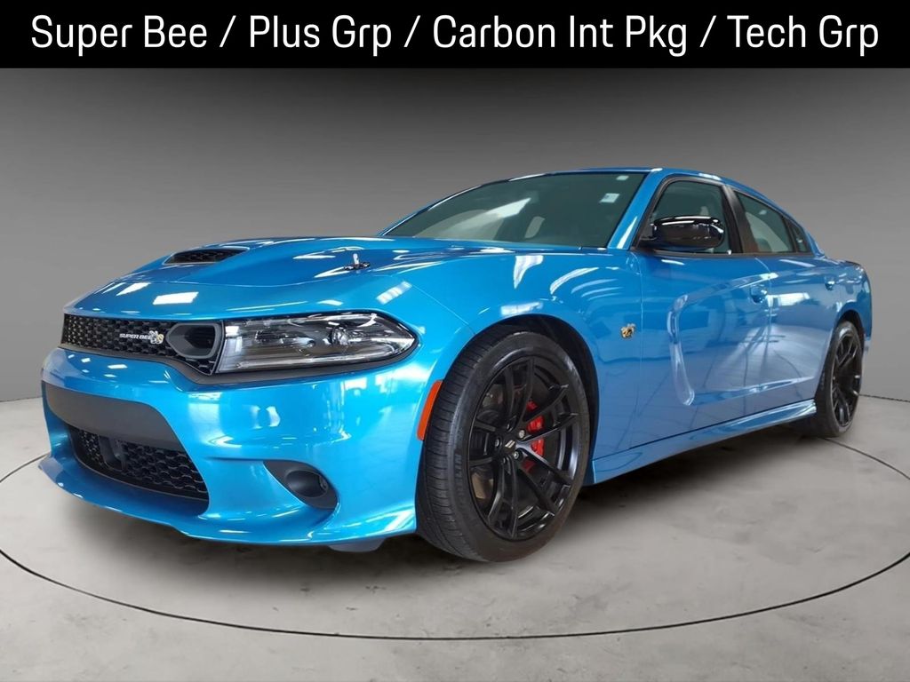 B5 Blue Pearlcoat 2023 Dodge Charger Sedan Rear-Wheel Drive 8-Speed Automatic