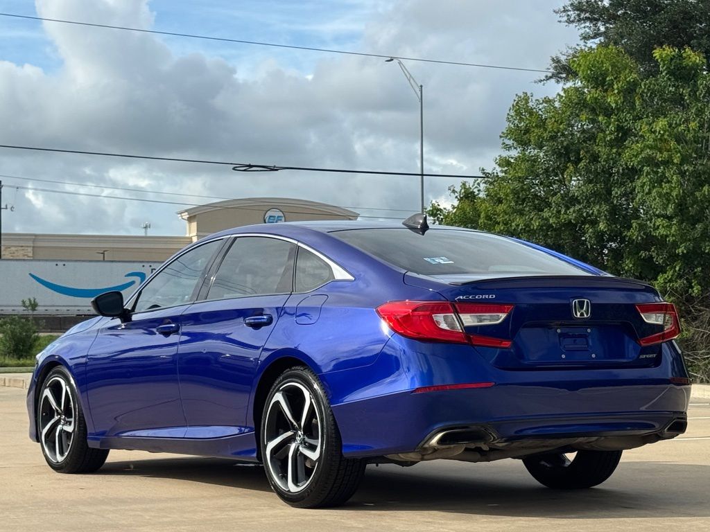 2022 Honda Accord Sport Blue at DeMontrond Auto Country