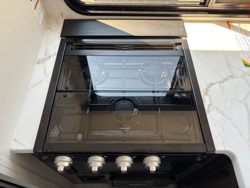 2026 Black/Gold Prime Time Tracer 295DB Travel Trailer
