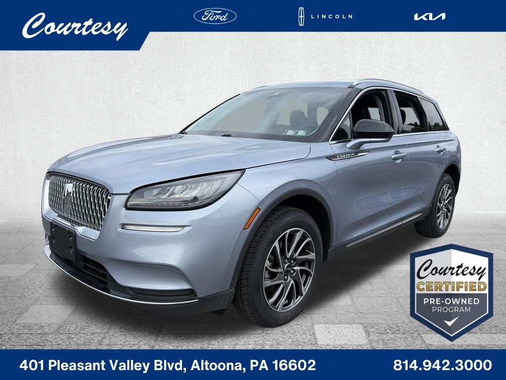 Blue Metallic 2022 Lincoln Corsair SUV / Crossover All-Wheel Drive 8-Speed Automatic