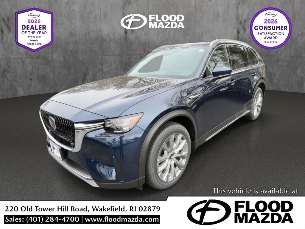 Deep Crystal Blue Mica 2026 Mazda CX-90 3.3 Turbo Premium Plus AWD SUV / Crossover All-Wheel Drive 8-Speed Automatic