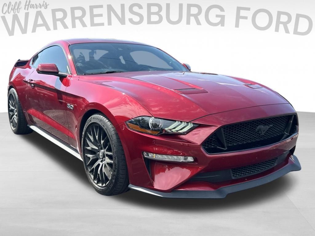 Ruby Red Metallic 2019 Ford Mustang Coupe Rear-Wheel Drive Automatic