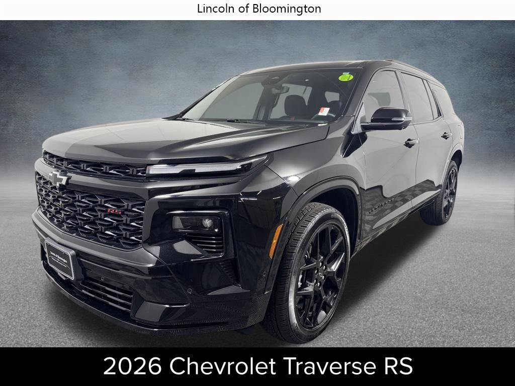 Mosaic Black Metallic 2026 Chevrolet Traverse SUV / Crossover Four-Wheel Drive 8-Speed Automatic