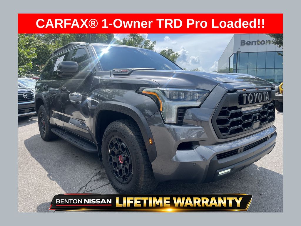 Magnetic Gray Metallic 2025 Toyota Sequoia SUV / Crossover Four-Wheel Drive Automatic